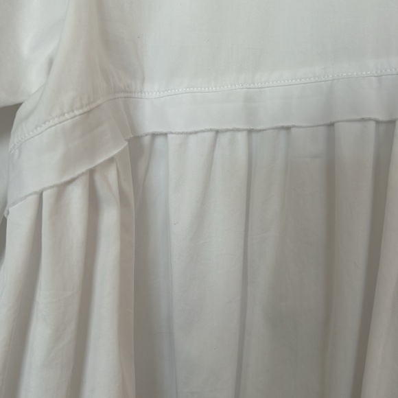 Uchuu white collared blouse size 1 (small) - Picture 5 of 9